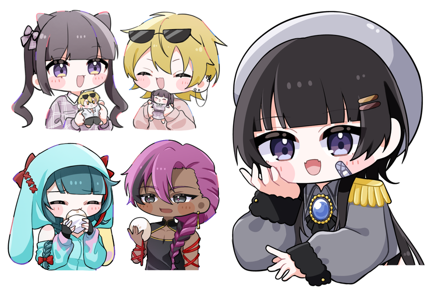 ミニキャラ胸上