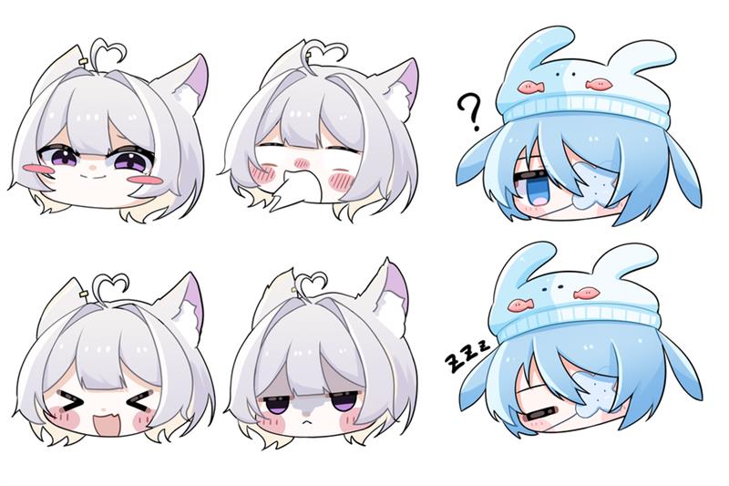 ミニキャラ顔